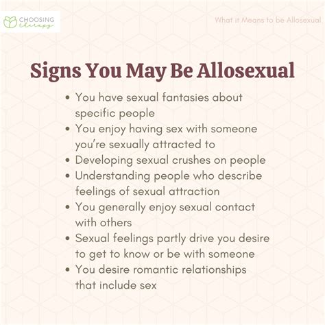 allosexu|Allosexuality: Meaning, Signs Youre Allosexual